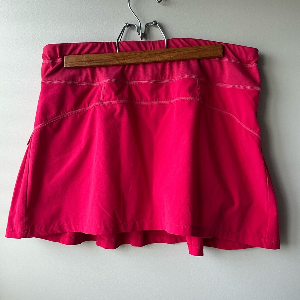 Athleta hot pink tennis skort size medium